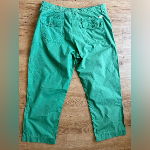 Green Lucky Brand cotton drawstring chinos - Picture 2 of 4
